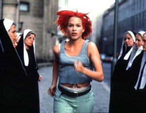 An image from Run Lola Run