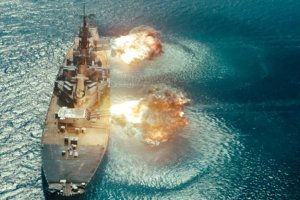 An image from Battleship